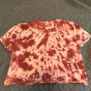 Tie dye crop top